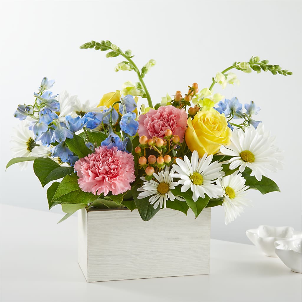Sun Salutation Box Bouquet – RIDLEY'S, Twin Falls ID