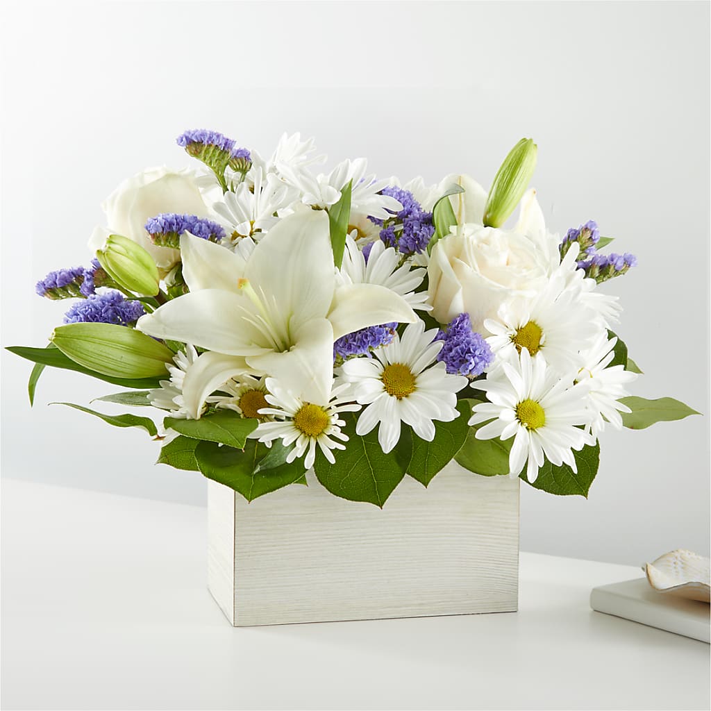 Beyond Blue Box Bouquet – RIDLEY'S, Twin Falls ID