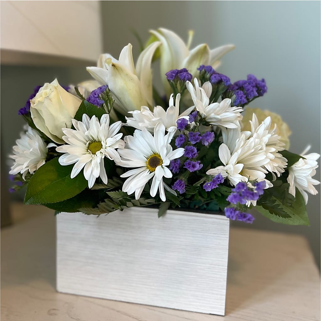 Beyond Blue Box Bouquet – RIDLEY'S, Twin Falls ID