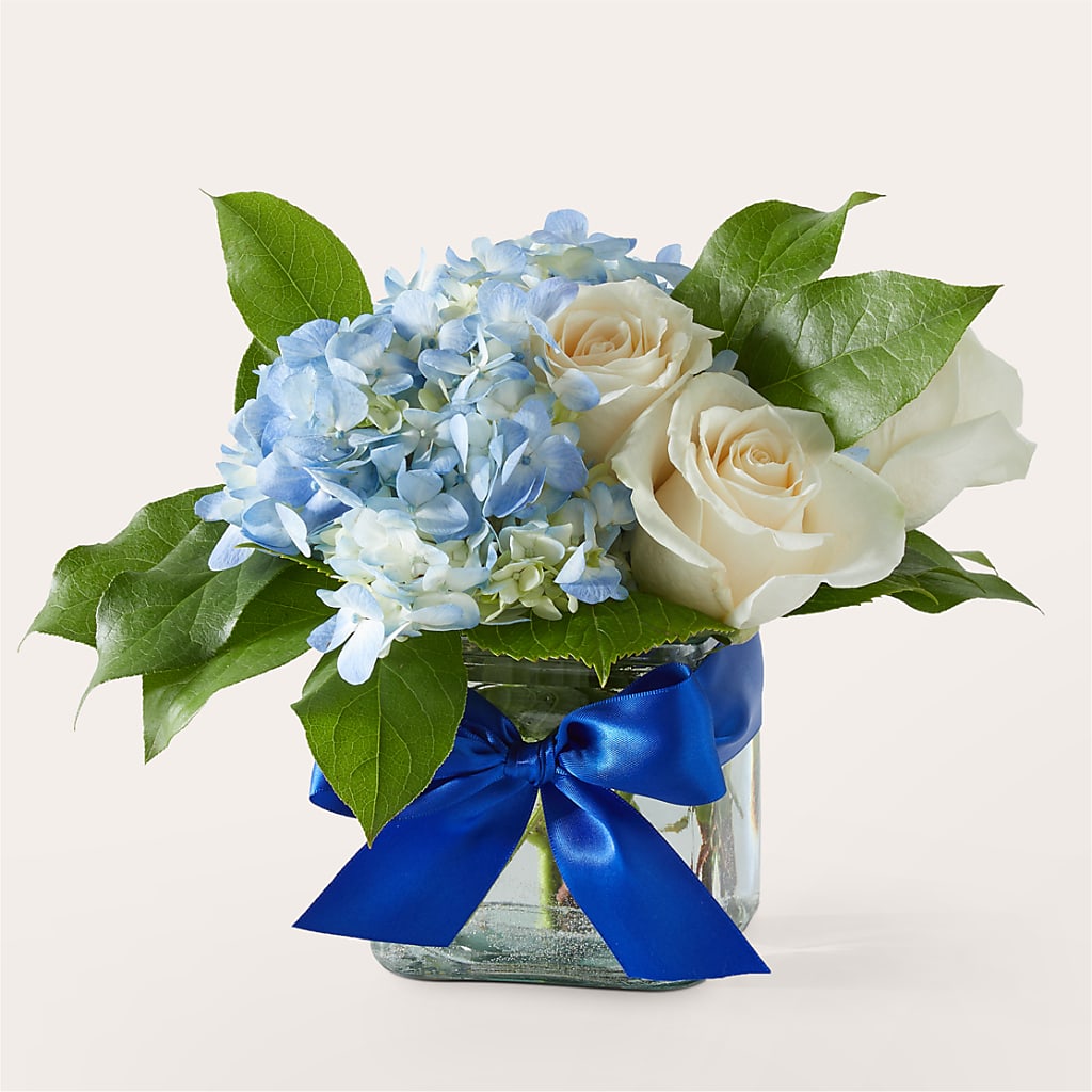 Sky Blue Delight Bouquet – RIDLEY'S, Twin Falls ID