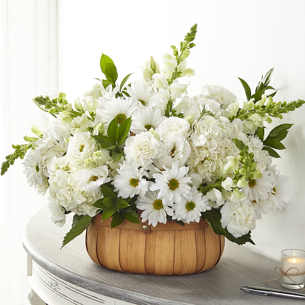 Pure Ivory Basket – RIDLEY'S, Twin Falls ID