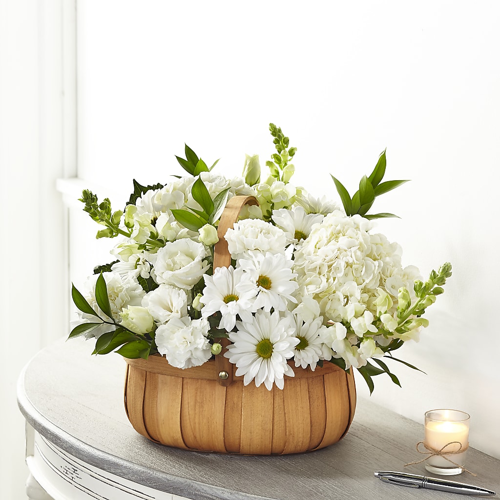 Pure Ivory Basket – RIDLEY'S, Twin Falls ID