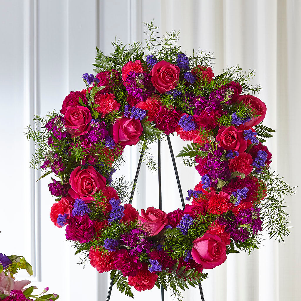 Calming Colors Wreath – RIDLEY'S, Twin Falls ID