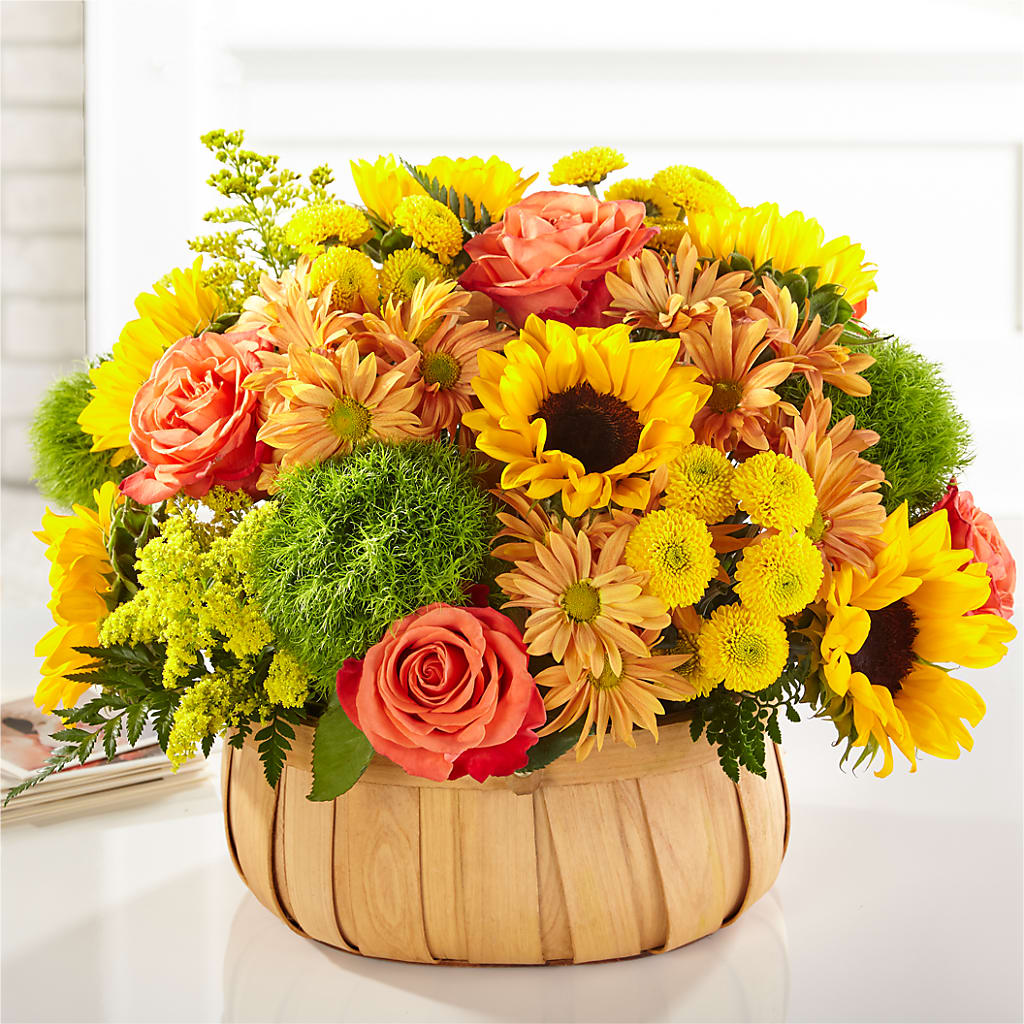 Harvest Sunflower Basket – RIDLEY'S, Twin Falls ID