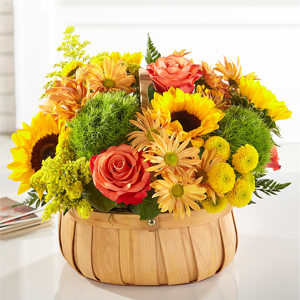 Harvest Sunflower Basket – RIDLEY'S, Twin Falls ID