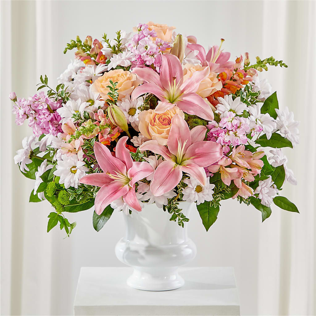 Heartfelt Gesture Urn Arrangement – RIDLEY'S, Twin Falls ID