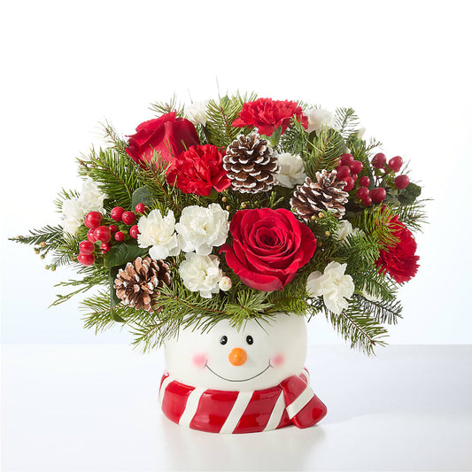 Jolly Snowman Bouquet – RIDLEY'S, Twin Falls ID