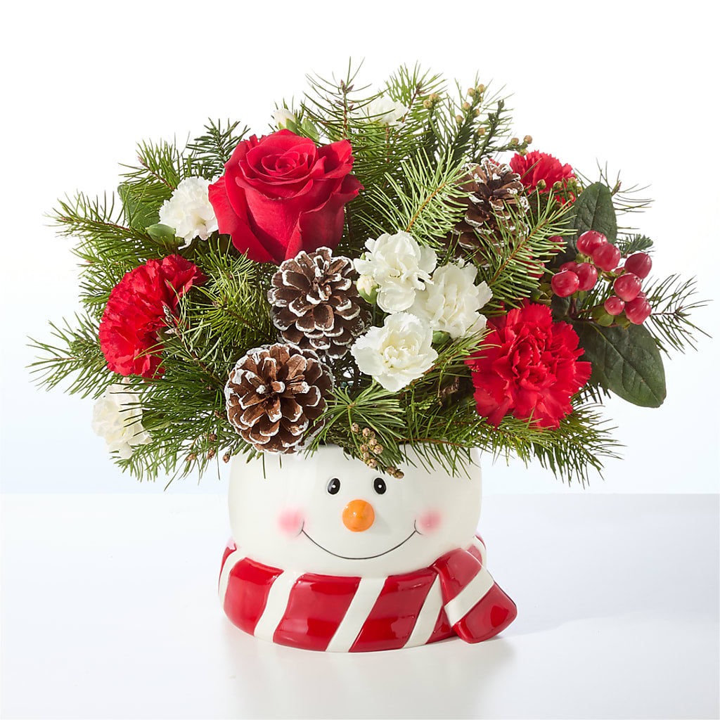 Jolly Snowman Bouquet – RIDLEY'S, Twin Falls ID