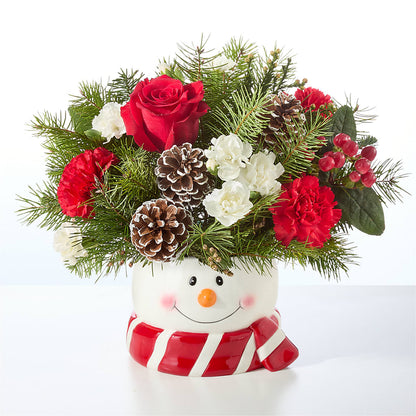 Jolly Snowman Bouquet – RIDLEY'S, Twin Falls ID