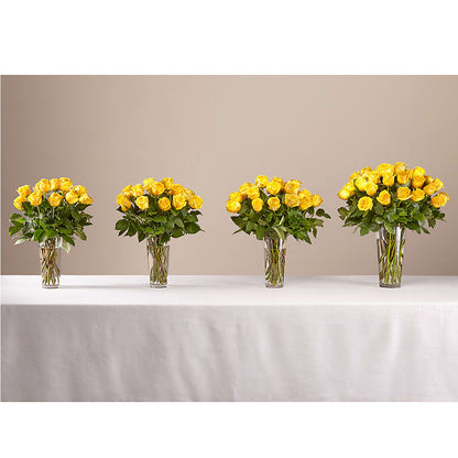 Long Stem Yellow Rose Bouquet – RIDLEY'S, Twin Falls ID