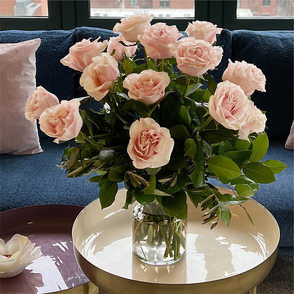 Long Stem Pink Rose Bouquet – RIDLEY'S, Twin Falls ID
