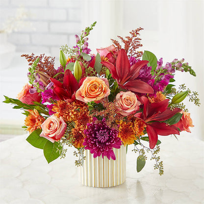 Burgundy Landscape Bouquet – RIDLEY'S, Twin Falls ID