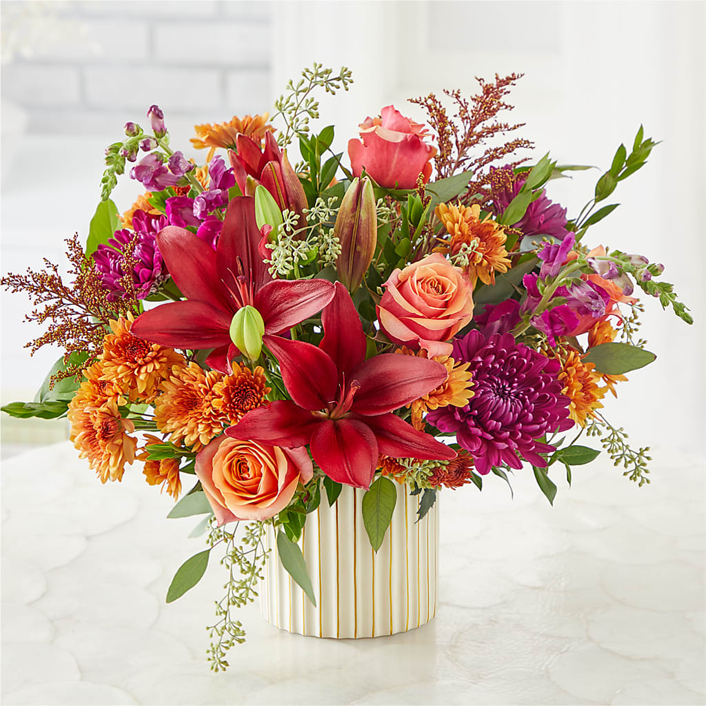 Burgundy Landscape Bouquet – RIDLEY'S, Twin Falls ID