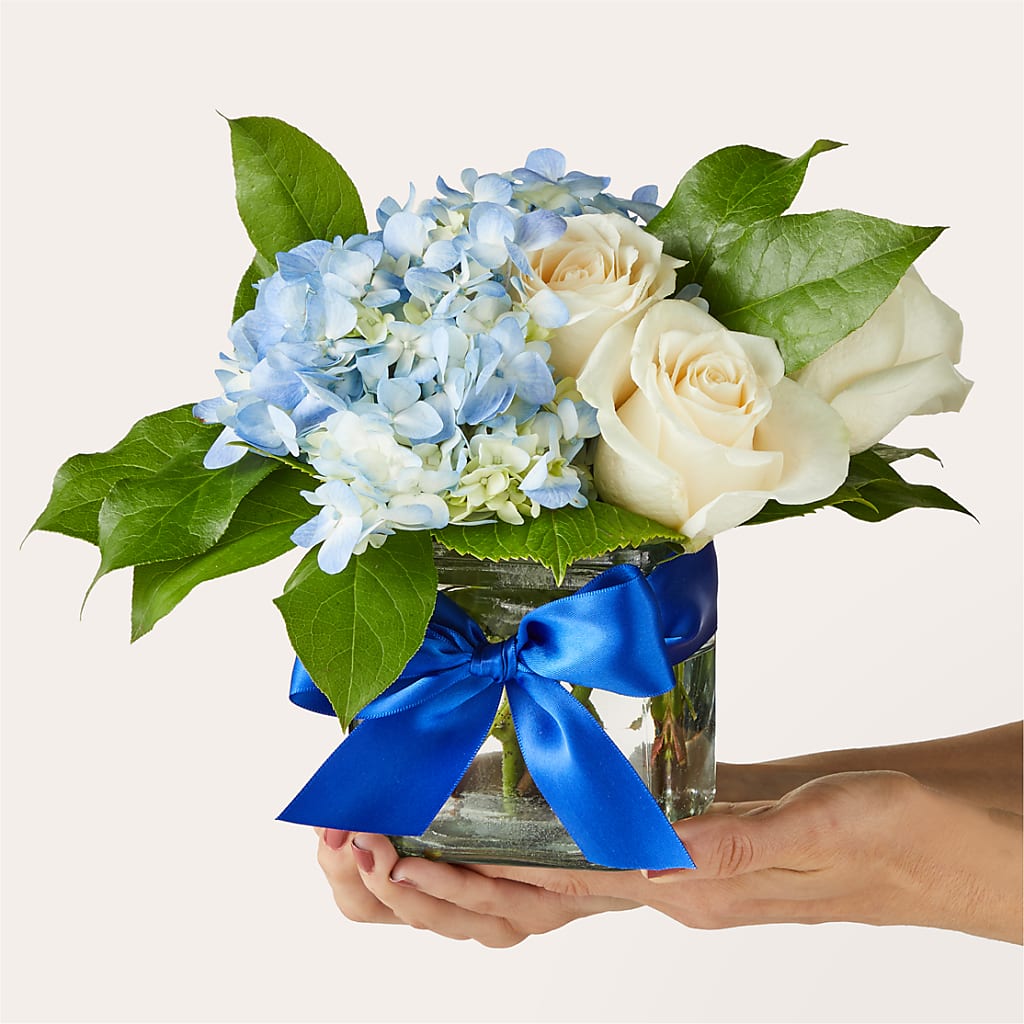 Sky Blue Delight Bouquet – RIDLEY'S, Twin Falls ID