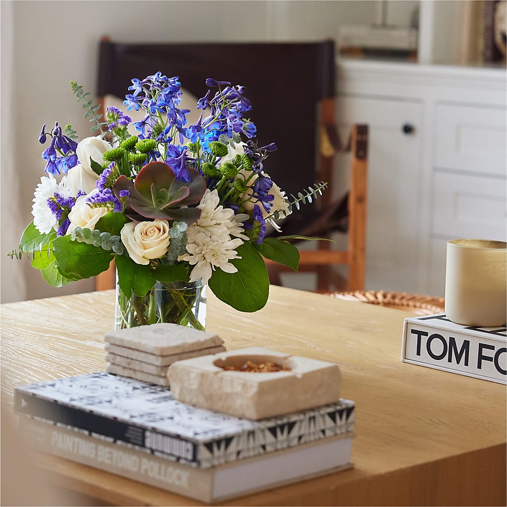Cerulean Waves Bouquet – RIDLEY'S, Twin Falls ID