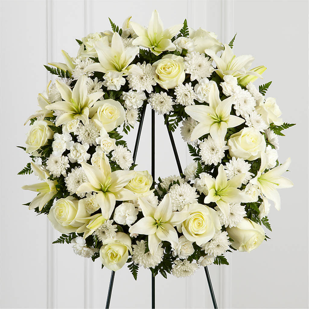 Treasured Tribute Wreath – RIDLEY'S, Twin Falls ID
