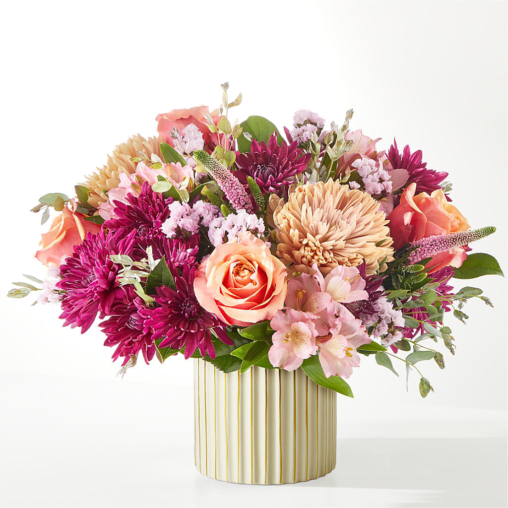 Berry Cobbler Bouquet with Ivory Vase – RIDLEY'S, Twin Falls ID