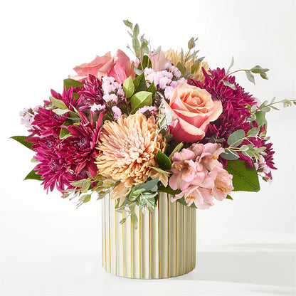 Berry Cobbler Bouquet with Ivory Vase – RIDLEY'S, Twin Falls ID