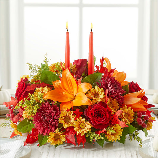 Autumn's Embrace Centerpiece – RIDLEY'S, Twin Falls ID