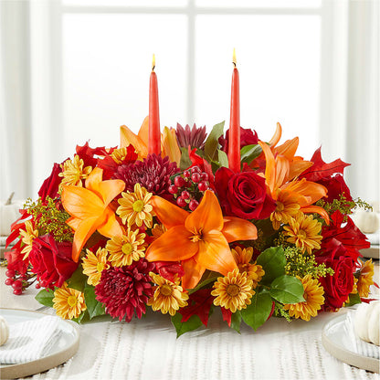 Autumn's Embrace Centerpiece – RIDLEY'S, Twin Falls ID