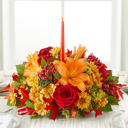 Autumn's Embrace Centerpiece – RIDLEY'S, Twin Falls ID